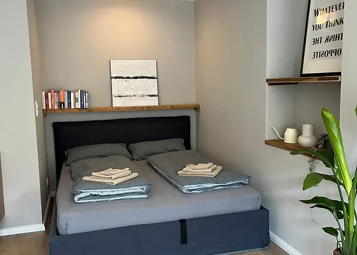 Bahnhof Und Buergerpark In Wenigen Minuten - Moebliertes Mit Toller Lage Apartmán